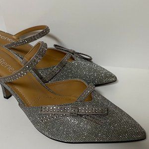J. Rene'e Estelia Woman Shoes Size 9M Color Pewter